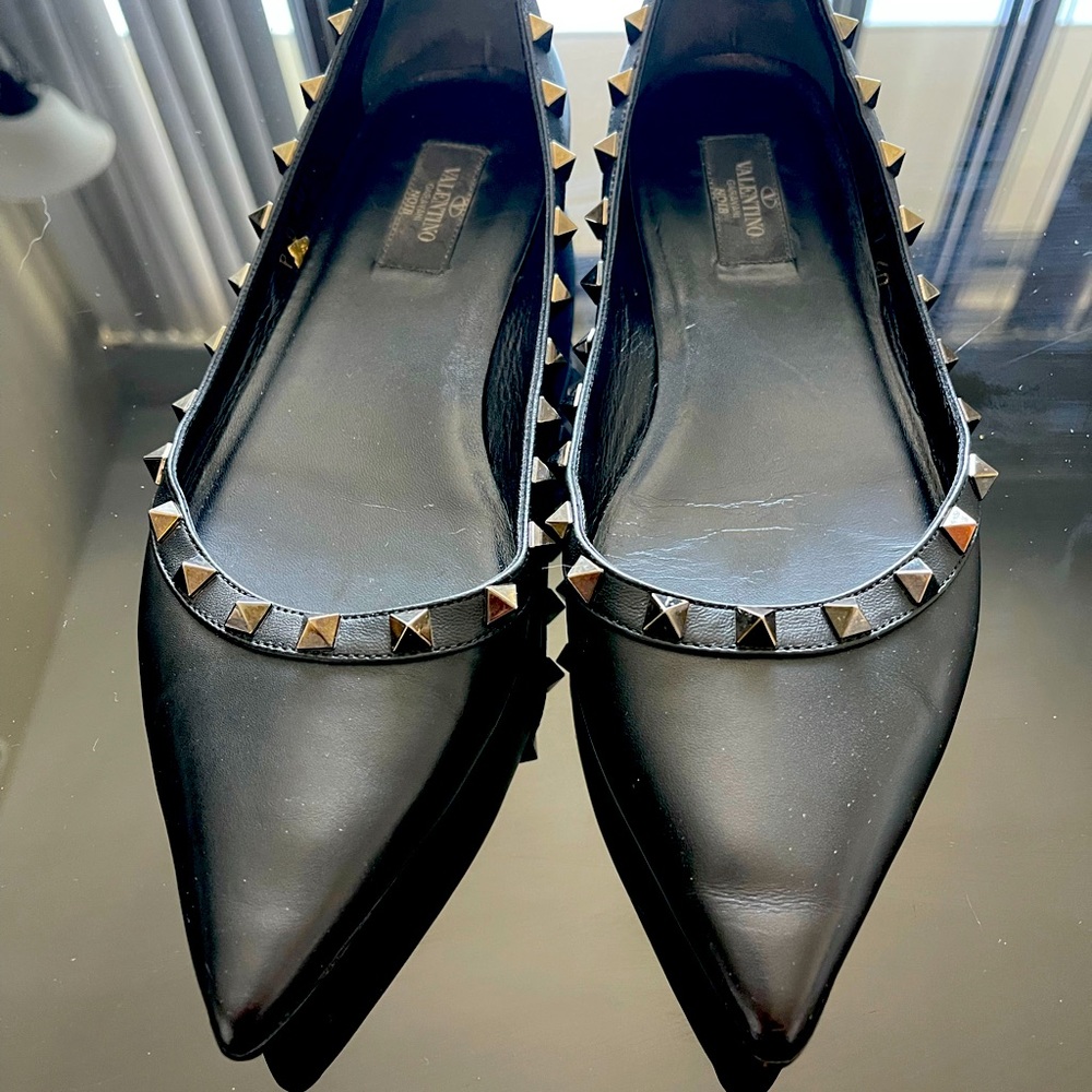 Valentino Rockstud  Ballet Flats